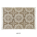 マット ラグ 170×120cm キリム柄 幾何学模様 長方形 インド製 ラグマット 敷き物 リビングラグ リビングマット 【納期B】【azm-ttr-114】