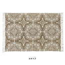 マット ラグ 170×120cm キリム柄 幾何学模様 長方形 インド製 ラグマット 敷き物 リビングラグ リビングマット 【納期B】【azm-ttr-114】