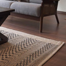 デザインラグ 130×90 リビング マット 床材 幾何学 模様 おしゃれ 【納期B】【azm-ttr-116】