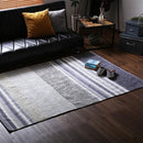 デザインラグ おしゃれ 190×130 絨毯 リビング 手織り マット 長方形 インド綿 【納期B】【azm-ttr-117】