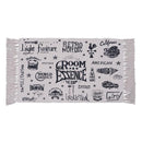 玄関マット ラグ おしゃれ 絵柄 デザイン インテリア 【納期B】【azm-ttr-137re】