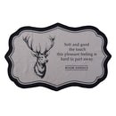 玄関マット 北欧 おしゃれ 屋内 屋外 室内 動物 シカ 鹿 【納期B】【azm-ttr-149】