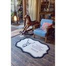 玄関マット 北欧 おしゃれ 屋内 屋外 室内 動物 シカ 鹿 【納期B】【azm-ttr-149】