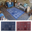 ラグ 190×130cm リビング ダイニング おしゃれ 北欧 柄 【納期B】【azm-ttr-152】