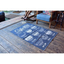 ラグ カフェ cafe おしゃれ アメリカン インテリアマット リビング 玄関 【納期B】【azm-ttr-154】