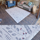 ラグ 190×130 ナチュラル おしゃれ リビング 【納期B】【azm-ttr-160】