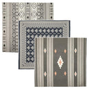 ラグ 正方形 180×180cm 玄関 リビング キリム柄 【納期B】【azm-ttr-162】