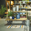 玄関マット 45×75cm ミニ ラグ おしゃれ キリム柄 デザイン インテリア 【納期B】【azm-ttr-164】