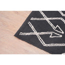 ラグマット 絨毯 ラグ マット キリム 170×230cm 長方形 アンティーク調 西洋風 北欧 幾何学模様 民族調 デザイン エスニックス 柄 インド綿 インテリア 床材 【納期B】【azm-ttr-171】