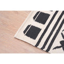 ラグマット 絨毯 ラグ マット キリム 170×230cm 長方形 アンティーク調 西洋風 北欧 幾何学模様 民族調 デザイン エスニックス 柄 インド綿 インテリア 床材 【納期B】【azm-ttr-171】