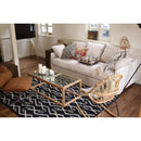 ラグマット 絨毯 ラグ マット キリム 170×230cm 長方形 アンティーク調 西洋風 北欧 幾何学模様 民族調 デザイン エスニックス 柄 インド綿 インテリア 床材 【納期B】【azm-ttr-171】