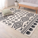 ラグマット 絨毯 ラグ マット キリム 170×230cm 長方形 アンティーク調 西洋風 北欧 幾何学模様 民族調 デザイン エスニックス 柄 インド綿 インテリア 床材 【納期B】【azm-ttr-171】