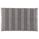 ラグマット 絨毯 ラグ マット ボーダー 柄 130×190cm 長方形 おしゃれ 西洋風 北欧 デザインラグ インド綿 床材 敷物 カーペット 【納期B】【azm-ttr-172】