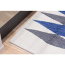 キッチンマット 50cm 80cm おしゃれ 玄関マット キッチンラグ ラグマット マット コットン 洗える ウォッシャブル シンプル ナチュラル 北欧 ブルー ブラウン 【納期B】【azm-ttr-178】