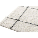 ラグ 130×190cm 長方形 グレー 黒系 アイボリー 白系 柄 シンプル おしゃれ 北欧 モダン スタイリッシュ リビング ダイニング インテリア マット カーペット 【納期B】【azm-ttr-182】