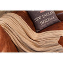 ブランケット 130×150cm 大判 ひざ掛け 膝かけ 毛布 ソファーカバー ベッドカバー インテリア おしゃれ アクセント 北欧 アメリカン ベージュ グレー 【納期B】【azm-ttz-202】