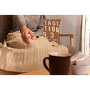 ブランケット 130×150cm 大判 ひざ掛け 膝かけ 毛布 ソファーカバー ベッドカバー インテリア おしゃれ アクセント 北欧 アメリカン ベージュ グレー 【納期B】【azm-ttz-202】