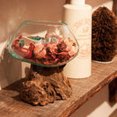 ガラスオブジェ インテリア 玄関飾り 水槽 おしゃれ 【納期B】【azm-ttz-311】