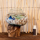 ガラスオブジェ インテリア 玄関飾り 水槽 おしゃれ 【納期B】【azm-ttz-311】