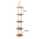 プランター 壁掛け おしゃれ 引っ掛け 吊るす 5段 【納期B】【azm-ttz-315】