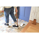 靴ベラ 木製 靴べら 靴箆 長い ロング 自立式 おしゃれ 無垢材 天然木 木製 インテリア 玄関 エントランス シューホーン 北欧 高級感 【納期B】【azm-ttz-316】