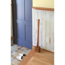 靴ベラ 木製 靴べら 靴箆 長い ロング 自立式 おしゃれ 無垢材 天然木 木製 インテリア 玄関 エントランス シューホーン 北欧 高級感 【納期B】【azm-ttz-316】