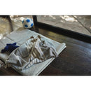 ブランケット 130×170cm 布 ボーダー 柄 おしゃれ モダン シンプル ひざ掛け 膝掛け コットン インド綿 【納期B】【azm-ttz-519】