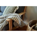 ブランケット 130×170cm 布 ボーダー 柄 おしゃれ モダン シンプル ひざ掛け 膝掛け コットン インド綿 【納期B】【azm-ttz-519】