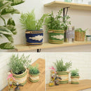 プランターカバー キリム柄 インテリア おしゃれ リビング 玄関 【納期B】【azm-ttz-521】