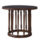 ラウンドテーブル 90 木製 ダイニング デザイン おしゃれ 円形 【納期A】【azm-vet-590】