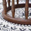 ラウンドテーブル 90 木製 ダイニング デザイン おしゃれ 円形 【納期A】【azm-vet-590】