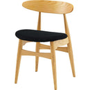 ダイニングチェア 椅子 リビング 天然木 脚 木製 コーデュロイ 生地 北欧 ナチュラル カントリー おしゃれ 肘掛けなし かわいい 背もたれ 丸み カーブ 曲線 【納期A】【azm-vet-830】