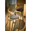 ダイニングチェア 椅子 リビング 天然木 脚 木製 コーデュロイ 生地 北欧 ナチュラル カントリー おしゃれ 肘掛けなし かわいい 背もたれ 丸み カーブ 曲線 【納期A】【azm-vet-830】