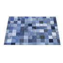 ラグ デニム パッチワーク ジーンズ おしゃれ 柄 マット じゅうたん カーペット ラグマット 【納期A】【azm-we-130】