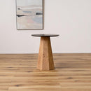 サイドテーブル 丸 北欧 おしゃれ シック モダン 木製 天然木 リビング センターテーブル ソファサイド 円形 丸型 デザイン スタイリッシュ かっこいい シンプル 【納期A】【azm-we-880】