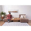 リビングテーブル 100×100cm テーブル リビング 重厚 高級感 天然木 大型 北欧 ナチュラル カジュアル アメリカン おしゃれ インテリア 木目 柄 ローテーブル 【納期A】【azm-we-888】