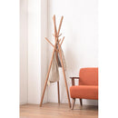 ポールハンガー ラック おしゃれ インテリア ハンガーラック デザイン お洒落 天然木 木製 ナチュラル スタイリッシュ 北欧 【納期B】【azm-wis-551】