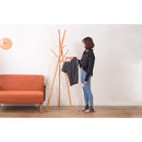 ポールハンガー ラック おしゃれ インテリア ハンガーラック デザイン お洒落 天然木 木製 ナチュラル スタイリッシュ 北欧 【納期B】【azm-wis-551】