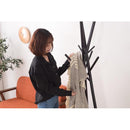 ポールハンガー ラック おしゃれ インテリア ハンガーラック デザイン お洒落 天然木 木製 ナチュラル スタイリッシュ 北欧 【納期B】【azm-wis-551】