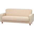 かわいいソファ 三人掛けソファ シンプル 無地 3人 ソファ 三人 アイボリー ブラック 黒 【納期A】【azm-yms-403】