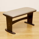 ベンチ ダイニングベンチ 椅子 イス チェアー クッション PVCレザー 天然木 シンプル 家具調 おしゃれ 北欧 インテリア 合わせやすい ナチュラル カントリー 【納期B】【bh02bdbr】