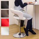 ダイニングチェア バーチェアー カウンターチェア 椅子 いす 座面 回転式 レザー 合皮 昇降式 スタイリッシュ モダン インダストリアル おしゃれ カフェ 【納期B】【clf10】