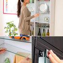 コレクションケース 上置き セット コレクションラック ハイタイプ コレクションボックス コレクションボード 棚 薄型 大型 ガラス 収納 壁面 フィギュア スリム 【納期A】【clr-485set】