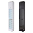 コレクションケース 上置き セット コレクションラック ハイタイプ コレクションボックス コレクションボード 棚 薄型 大型 ガラス 収納 壁面 フィギュア スリム 【納期A】【clr-485set】