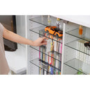 コレクションケース ガラス 棚 コレクションラック ロータイプ 深型 フィギュアケース 収納棚 おしゃれ シンプル 白 90cm ミニカー 車 コミック 本 CD DVD 食器 【納期A】【clr-d-900】