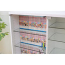 コレクションケース ガラス 棚 コレクションラック ロータイプ 深型 フィギュアケース 収納棚 おしゃれ シンプル 白 90cm ミニカー 車 コミック 本 CD DVD 食器 【納期A】【clr-d-900】