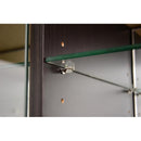 コレクションケース ガラス 棚 コレクションラック ロータイプ 深型 フィギュアケース 収納棚 おしゃれ シンプル 白 90cm ミニカー 車 コミック 本 CD DVD 食器 【納期A】【clr-d-900】