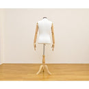 トルソー 男性用 メンズ アームあり 腕付き 手 顔なし 首無し マネキン 高さ調節 調整 変更可能 シンプル おしゃれ オブジェ インテリア 【納期B】【cn08】