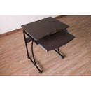 デスク 机 コンパクト 小さい パソコンデスク PCデスク スライド棚付き キャスター付き 子供部屋 オフィス リビング 学習 キャスター付き スライドトレー 【納期B】【ct2957】