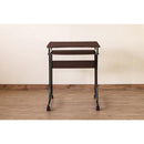 デスク 机 コンパクト 小さい パソコンデスク PCデスク スライド棚付き キャスター付き 子供部屋 オフィス リビング 学習 キャスター付き スライドトレー 【納期B】【ct2957】